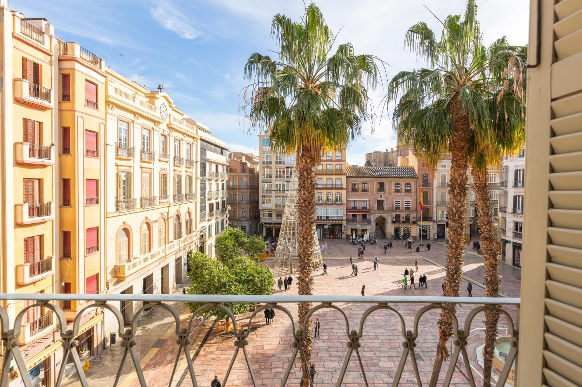 Plaza De La Constitucion Apartment Malaga Exterior photo